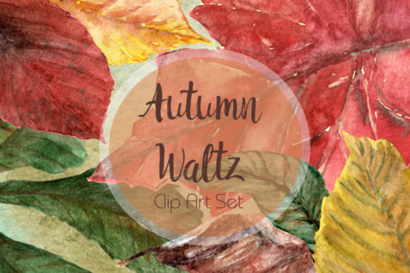 Autumn Waltz - Clip Art Set & Illustrations