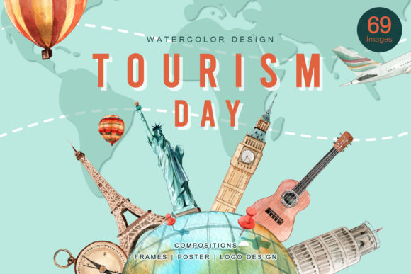 World Tourism Day Illustrations